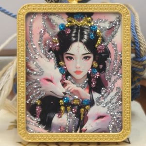 九尾狐彩繪祈福吊墜｜多款可選